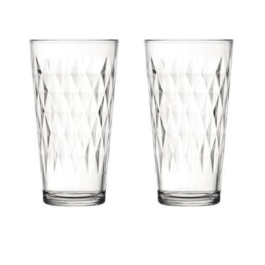 Imagem de Copo Vidro 350ml Vitrage Suco Agua Glamour Luxo Nadir - 2 Un - NADIR F