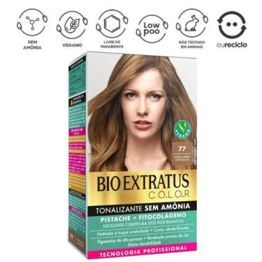 Imagem de Tonalizante Bio Extratus 77 Louro Médio Chocolate