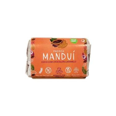 Imagem de Paçoca Manduí Coco com Chocolate Caramelo - 36g - Mandui