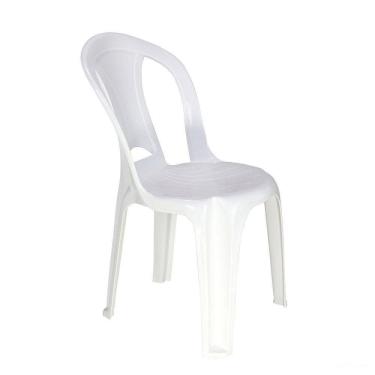 Imagem de Cadeira Tramontina Bistrô Búzios Em Polipropileno Branco Tramontina