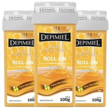 Imagem de KIT 3 Ceras Roll-On Depilatoria Depimiel Classica