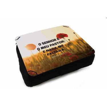 Imagem de Almofada Bandeja para Notebook Laptop Estampas Evangélico Católico - D