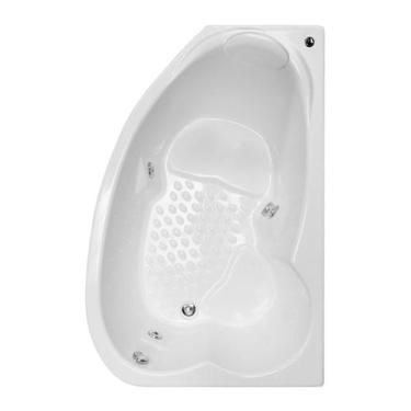 Imagem de Banheira individual Vilhena com hidro - Brasil Banheiras, 1,50X1,00X0,