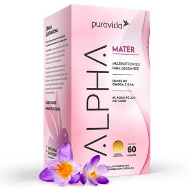 Imagem de Alpha Mater Multi Nutrientes para Gestantes 60 Cap Pura Vida, Natural