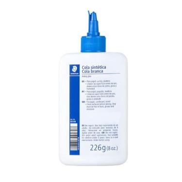 Imagem de Cola Branca Staedtler Lavável 226g Liquida Não Toxico