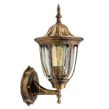 Imagem de Arandela Colonial Vintage AC202P Clássica Cassis Ouro Velho - Biancolu