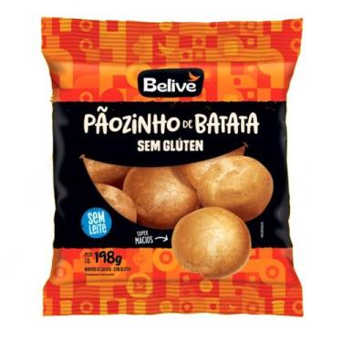 Imagem de Pãozinho de Batata sem Glúten BELIVE 198g
