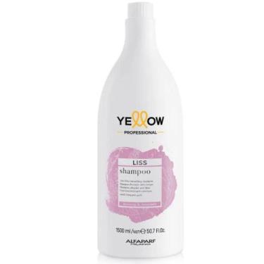 Imagem de Shampoo Anti-frizz Liss Yellow Alfaparf 1,5 Litro Nutrição Hidratação 