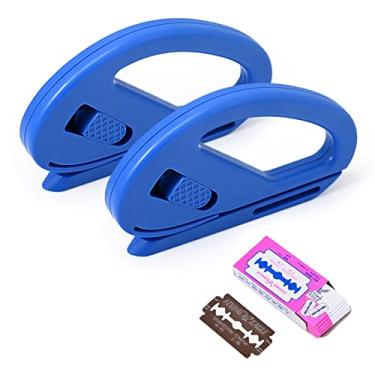 Imagem de Gomake Cortador de papel de embrulho, presente de aniversário e Natal, ferramenta de corte de papel, cortador de filme de vinil, abridor de letras, faca artesanal para papel de embrulho, papel de