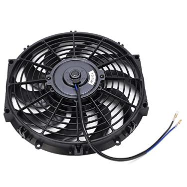 Imagem de Ventilador de Resfriamento Fino Universal para Carro Elétrico 12V, Material de Qualidade Premium, Desempenho Poderoso para Radiadores de Carro