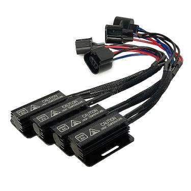 Imagem de Alady H13 9008 Led Adaptador De Resistor De Carga 50W 6Ohm Decodificador Canbus Atualizado Corrigir Faróis Código De Erro De Luz De Neblina Relé De Fiação Anti-Cintilação