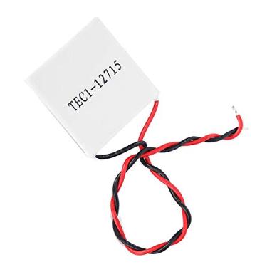 Imagem de TEC1-12715 Placa Refrigerando, 120w Placa Cerâmica da Refrigeração do Semicondutor do Consumo de Energia para a Placa Termoelétrica do Refrigerador, Operação Fácil, -40 ℃-90 ℃