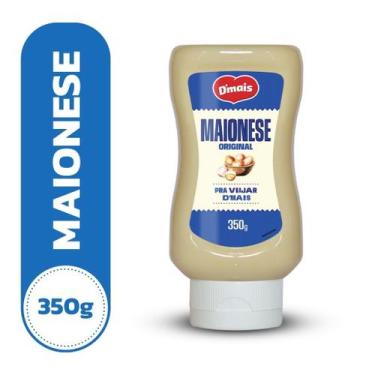 Imagem de Molho Maionese Tradicional 350g Bisnaga DMais - D'Mais