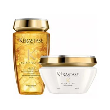 Imagem de Kit Kérastase Elixir Ultime - Shampoo 250ml + Mascara 200g