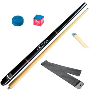 Imagem de Taco Sinuca Snooker Bilhar Profissional + Sola+ Capa+ Giz Profissional