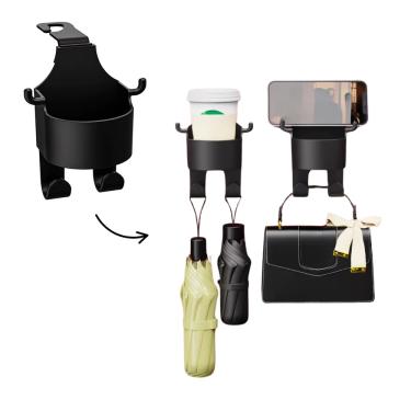 Imagem de Suporte Copo Latas Sacolas Motorista UBER 99 Carro Universal