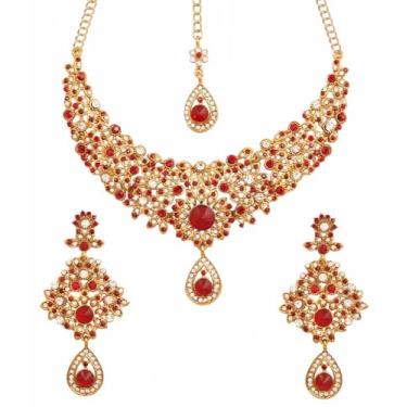 Imagem de Colar feminino de joia para noite de casamento com o Glamour Grand da Hollywood Touchstone