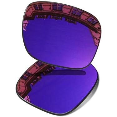 Imagem de Vonxyz Substituição para óculos de sol Oakley Holbrook XL - Várias opções, Violet Mirrorcoat Polarized, 0