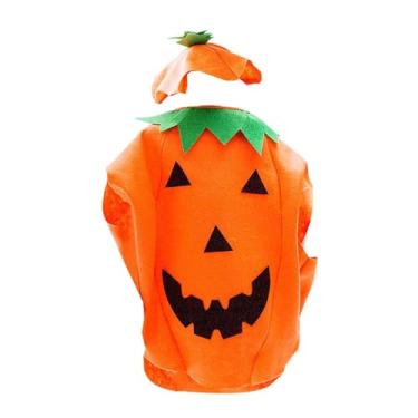 Imagem de LCSVCCXA Fantasia Infantil de Frutas, Fantasia Infantil Cosplay, Portátil, Fofa, Novidade, Vestimenta para Dramatização, Adereços de Halloween, Festa Temática, abóbora