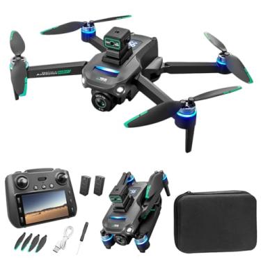 Imagem de Dodoore GPS Drone with 8K UHD EIS Camera for Adults, 5G WiFi FPV RC Quadcopter with Brushless Motors, Optical Flow Positioning, Obstacle Avoidance, Auto Return, Follow Me, 2 Batteries (Black)