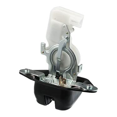 Imagem de X AUTOHAUX Atuador de bloqueio de trinco de porta-malas 74800-SMG-G01 para Honda CR-V 2007-2011 Travessa da porta do porta-malas atuador de trava do motor do porta-malas traseiro Atuador de trava da