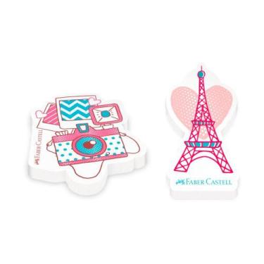 Imagem de Borracha Lets Go com 2 unidades - Faber Castell - Faber-Castell