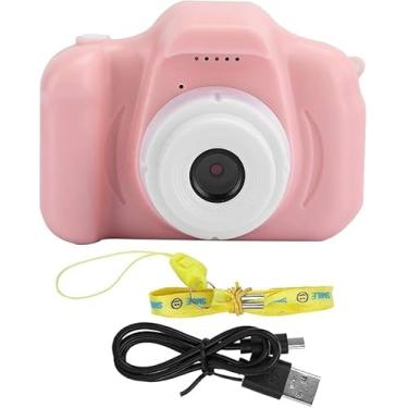 Imagem de Câmera Digital Portátil Rosa 1080P Tela 2.0 Brinquedo Educativo