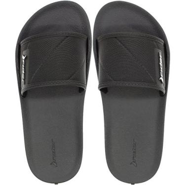 Imagem de Chinelo Slide Infantil Rider Street Solado Macio Menino, Preto, 28