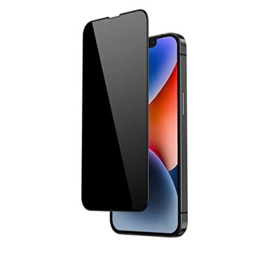 Imagem de FLOLAB Protetor De Tela Privacidade Nanoarmour Para Iphone 14 Plus/13 Pro Max, Vidro Temperado Nível Militar Que Protege Você - Durável, Suave, Fácil Instalar, Antipoeira
