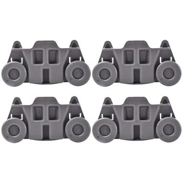 Imagem de Odowalker Pacote com 4 rodas premium para lava-louças para lava-louças Kenmore Elite W10195416 Kitchen Aid lava-louças