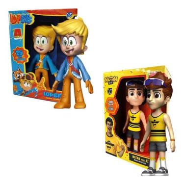 Imagem de Bonecos Mine Streamers Lopers E Natan Por Ai Em Vinil Craft - Algazarr