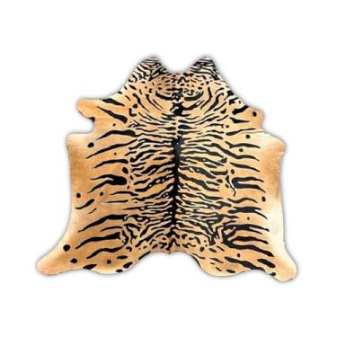 Imagem de Tapete de Couro em Formato de Boi Animal Print - Serigrafado | 01095