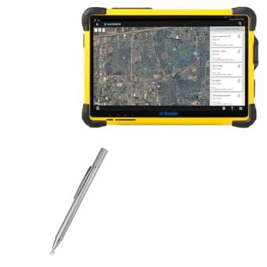 Imagem de BoxWave Caneta Stylus compatível com Trimble T10 - Caneta Stylus capacitiva FineTouch, caneta Stylus super precisa - prata metálica