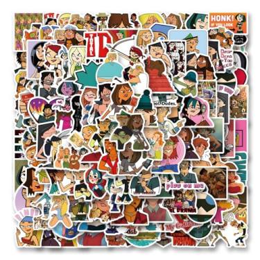 Imagem de 120pcs Total Drama Island Graffiti Sticker Decals Aesthetic Waterproof Vinyl Pack Stickers for Water Bottle Laptop Cup Adults Phone Skateboard DIY Party