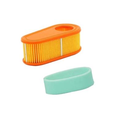Imagem de Filtro de ar com pré-filtro de 5 mm para cortador de grama Brigs Straton 792038 790388 modelo 700 750 Sten 100 913 Oregon 30 161