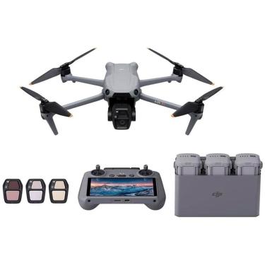 Imagem de Drone Dji Air 3S Fly More Combo Controle Com Tela Rc 2-Br