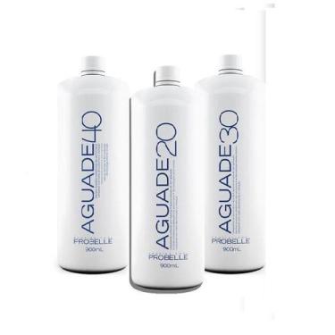 Imagem de kit 3 Agua Oxigenada ( 20 V - 30 V - 40 V ) 900 ML Probelle