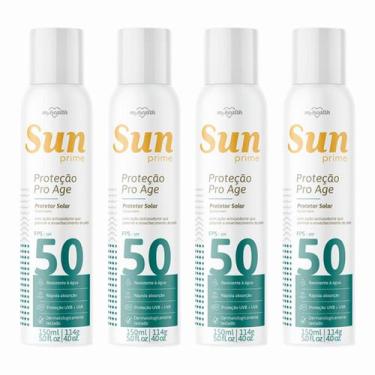 Imagem de Kit 4 Protetor Solar Pro Age FPS 50 My Health 150ml  Antioxidante e An
