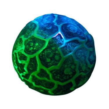 Imagem de Mini Bola Squish Mania Flash Vulcão Com Luz - Dm Toys 6424