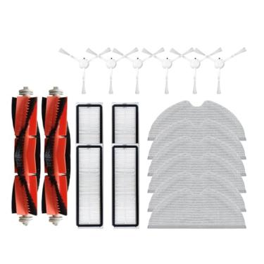 Imagem de Compatible With XM 1C 1T Mi Robot Vacuum Mop Dreame F9 Hepa Filter Main Side Brush Mop Cloth Robotic Vacuum Cleaner Accessories(18.pcs)