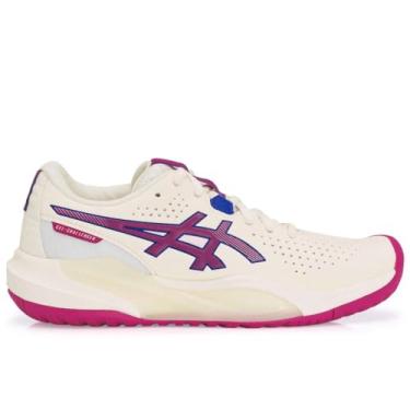 Imagem de ASICS Tênis feminino de cano baixo, Rosa brilhante creme, 38