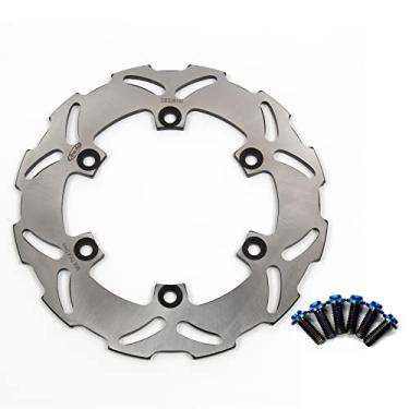 Imagem de Arashi Rotor de disco de freio traseiro com parafusos de montagem para Yamaha TT250 2000, YZF R6 1999-2002, YZF R1 2002-2003, acessórios de substituição de motocicleta