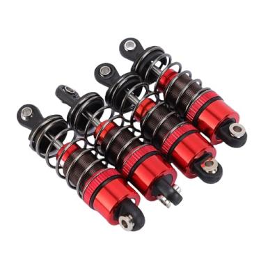 Imagem de Generic Kit de Amortecedor de Carro RC, Amortecedor de óleo de Carro RC Absorvendo Vibração 62mm Leve para Crawler 1/10 (#1)