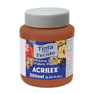 Imagem de Tinta Para Tecido Fosca 250 Ml - Acrilex - Marrom