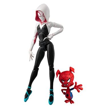 Imagem de Spider-Man: Spider-Bath SV Action Spider Gwen & Spider Ham, Non-scale, ABS & PVC, Pre-painted Complete Action Figure