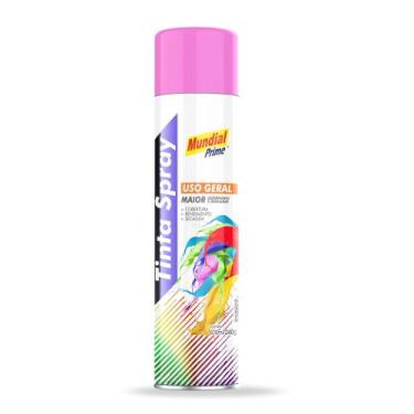 Imagem de Tinta spray 400ml mundial prime ug rosa - AEROFLEX