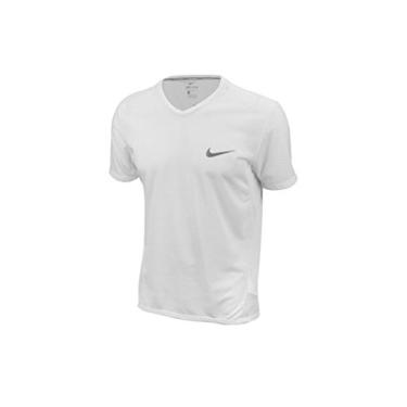 Imagem de Nike M Nk Brthe Top Ss Tailwind Clv Mens Shirt Sz 2Xl Running White/White