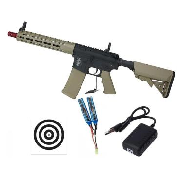 Imagem de Rifle Airsoft Aeg Sa-f03 Flex Half M-lok+bateria+carregador