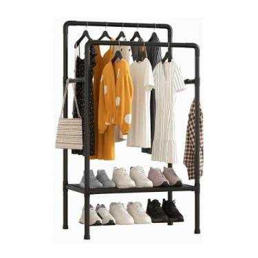 Imagem de Cabideiro Multiuso Preto 100M - Dolce Home