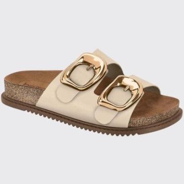 Imagem de Sandália Conforto Feminina Pepete Slid Fivela Beira Rio 8523.116.9569-Feminino